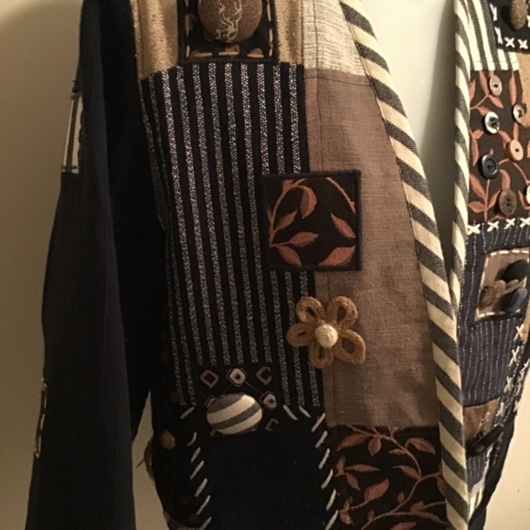 🔥🔥See pictures, Hand-Woven, Design by CRYSTAL, Gorgeous, size XS🔥🔥🔥nwot - Picture 4 of 9